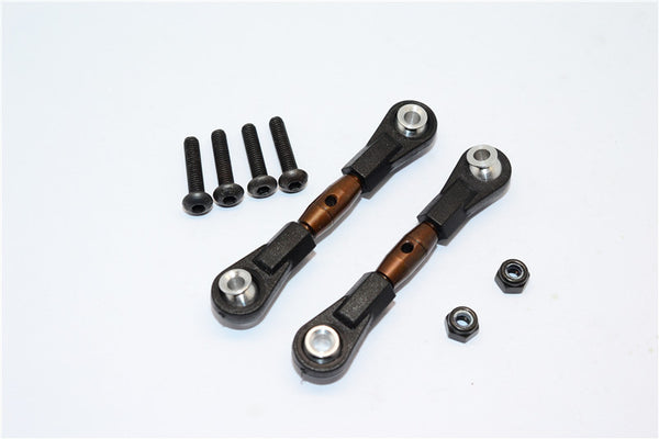 HPI WR8 Flux Spring Steel Upper Rear Tie Rod - 1 Pr Set
