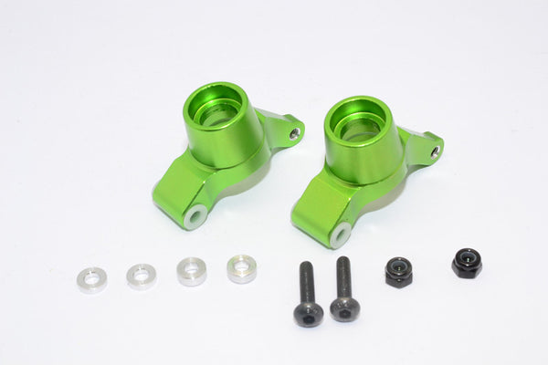 Tamiya WR02C Aluminum Rear Knuckle Arm - 1Pr Set Green