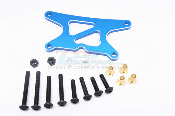 Tamiya Wild Willy 2 Aluminum Front Shock Tower - 1Pc Set Blue