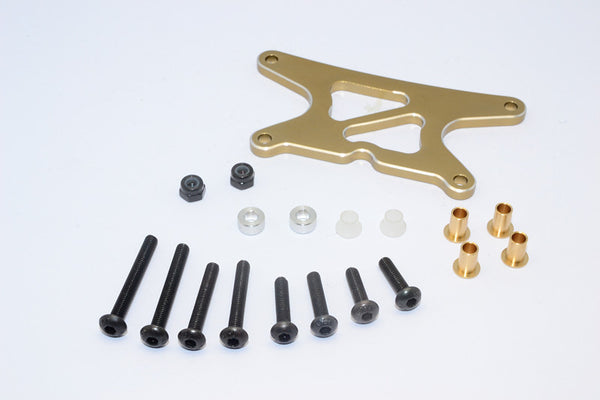 Tamiya Wild Willy 2 Aluminum Front Shock Tower - 1Pc Set Titanium
