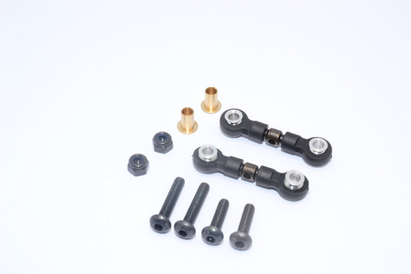 Tamiya Wild Willy 2 Spring Steel Front Upper Tie Rod - 1Pr Set