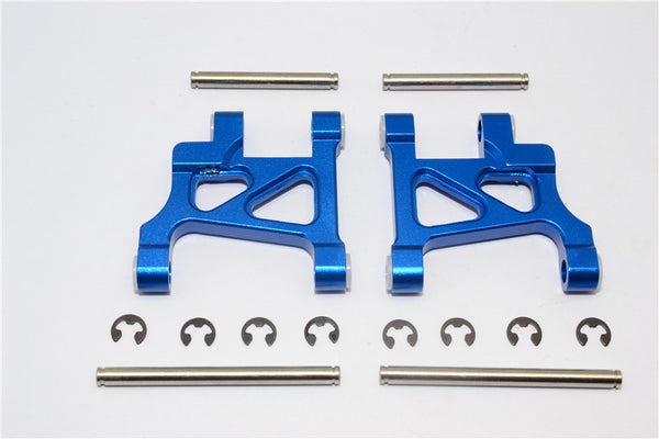 Tamiya Wild Willy 2 Aluminum Front Lower Arm - 1Pr Blue
