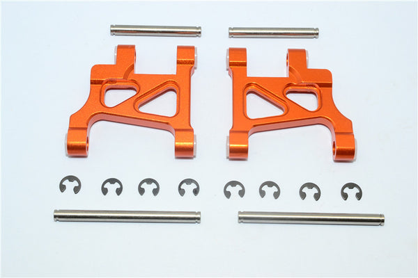 Tamiya Wild Willy 2 Aluminum Front Lower Arm - 1Pr Orange