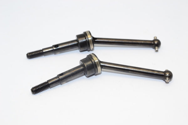 Tamiya Wild Willy 2 Steel #45 Rear CVD Shaft (38mm) - 1Pr Black