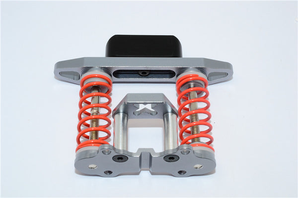 Tamiya Wild Willy 2 Aluminum Front Bumper Absorber - 1 Set Gray Silver