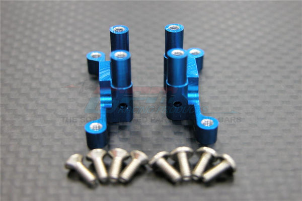 XMods Generation 1 Aluminum Rear Gear Box With Screws - 1Pr Set Blue