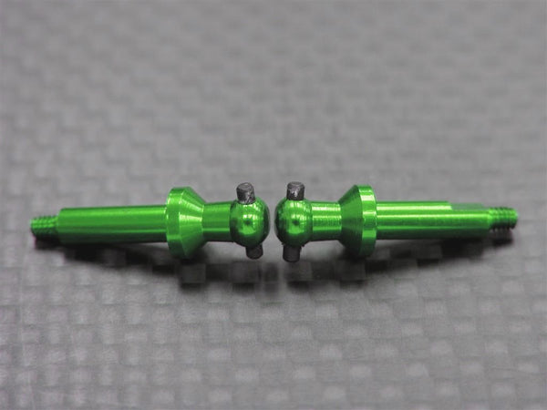 XMods Generation 1 Aluminum Rear Wheel Shaft - 1Pr Green
