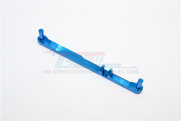 XMods Generation 1 Aluminum Steering Plate (Toe-In 2 Deg) - 1Pc Blue