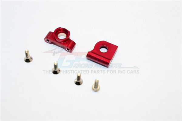 XMods Generation 1 Aluminum Center Shaft Holder With Screws - 2Pcs Set Red