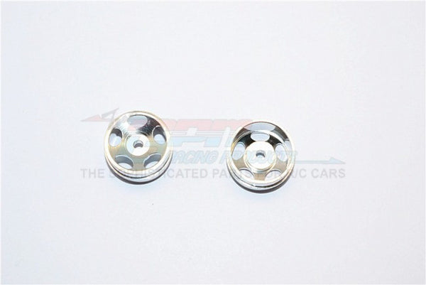 XMods Generation 1 Aluminum Front/Rear Sinkage Rims (Star) - 1Pr Silver