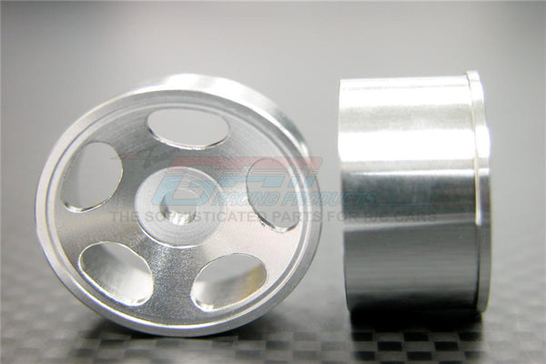 XMods Generation 1 & Evolution Touring Aluminum Rear Sinkage Rims (Star) - 1Pr Silver