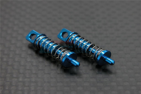 XMods Generation 1 Aluminum Front/Rear Damper (For Grease) - 1Pr Blue