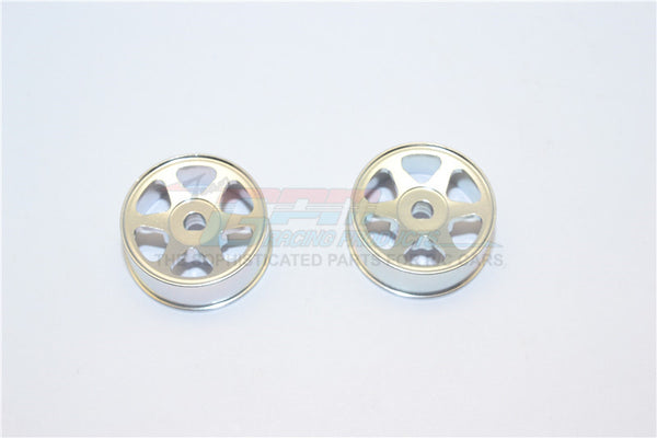 XMods Generation 1 & Evolution Touring Aluminum Front Sinkage Rims (6 Poles) - 1Pr Silver