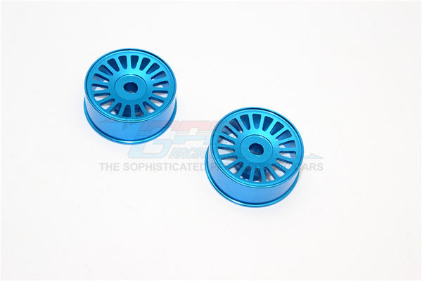 XMods Generation 1 & Evolution Touring Aluminum Front Sinkage Rims (18 Poles) - 1Pr Blue