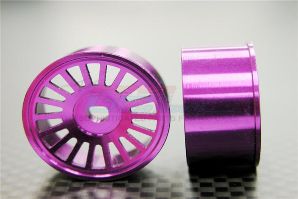 XMods Generation-1 & Evolution Touring Aluminum Rear Sinkage Rims (18 Poles) - 1Pr Purple