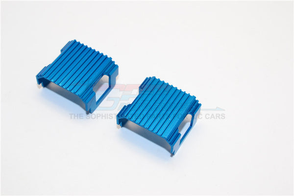 XMods Generation 1 Aluminum Battery Heat Sink Mount - 1Pr Blue