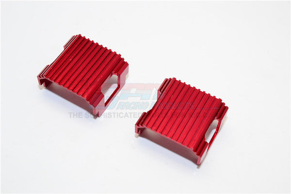 XMods Generation 1 Aluminum Battery Heat Sink Mount - 1Pr Red