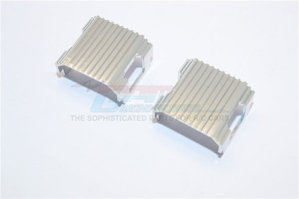 XMods Generation 1 Aluminum Battery Heat Sink Mount - 1Pr Silver