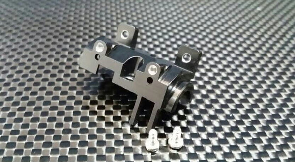 XMods Evolution Touring Aluminum Front Gear Box Front Cover With Screws - 1Pc Set Black