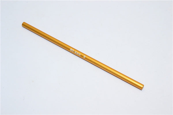 XMods Evolution Touring Aluminum Main Shaft (80.40mm Short) - 1Pc Gold