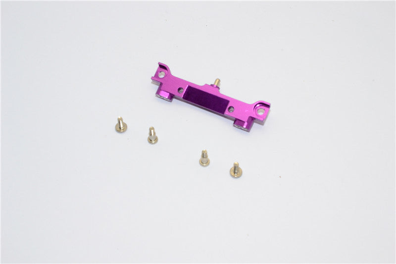 XMods Evolution Touring Aluminum Rear Shock Mount With Screws - 1Pc Set Purple