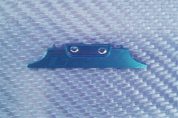 XMods Evolution Touring Aluminum Protector For Front Steering Plate - 1Pc Blue