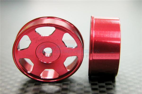 XMods Evolution Touring Aluminum Front Sinkage Rims (6 Poles) - 1Pr Red