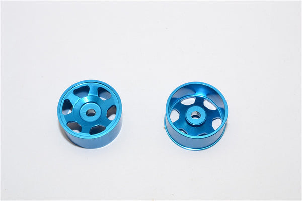 XMods Evolution Touring Aluminum Rear Sinkage Rims (6 Poles) - 1Pr Blue