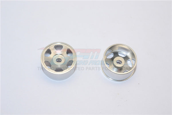 XMods Generation 1 & Evolution Touring Aluminum Rear Sinkage Rims (6 Poles) - 1Pr Silver