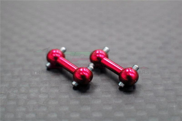 XMods Evolution Touring Aluminum Rear Dog Bone (9.0mm) - 1Pr Red