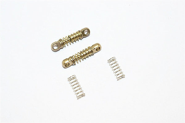 XMods Evolution Touring Aluminum Front Shock (16mm) With Springs - 1Pr Set Gold