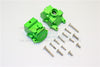 Traxxas XO-01 Supercar / Deegan 38 Fiesta ST Rally Aluminum Front Gear Box - 2Pcs Set Green