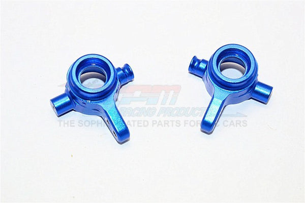 Traxxas XO-01 Supercar Aluminum Front Knuckle Arm - 1Pr Blue