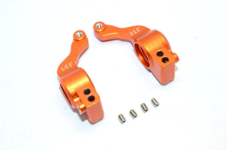 Traxxas XO-01 Supercar Aluminum Rear Knuckle Arm (3.5 Degree Angle) - 1Pr Set Orange