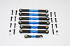 Traxxas XO-01 Supercar Aluminum Completed Tie Rod - 7Pcs Set Blue