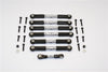 Traxxas XO-01 Supercar Aluminum Completed Tie Rod - 7Pcs Set Gray Silver