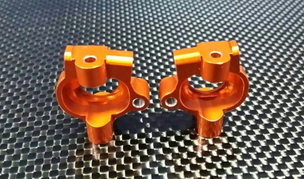 Tamiya XV-01 Aluminum Front C-Hub - 1Pr Orange