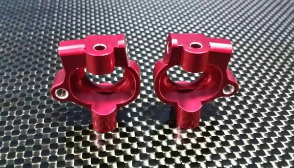 Tamiya XV-01 Aluminum Front C-Hub - 1Pr Red