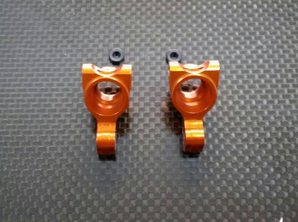 Tamiya XV-01 Aluminum Rear Knuckle Arm - 1Pr Set Orange