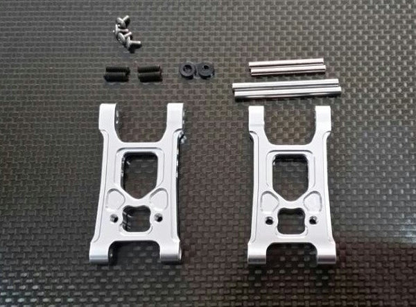 Tamiya XV-01 Aluminum Rear Suspension Arm - 1Pr Set Silver