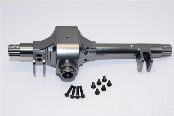 Axial Yeti Aluminum Rear Axle Housing - 1 Set Gray Silver