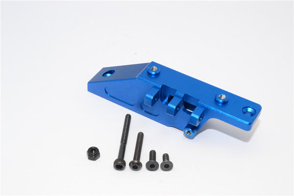 Axial Yeti Aluminum Rear Axle Mount - 1Pc Set Blue