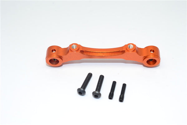 Axial Yeti Aluminum Front Body Post Mount - 1Pc Set Orange