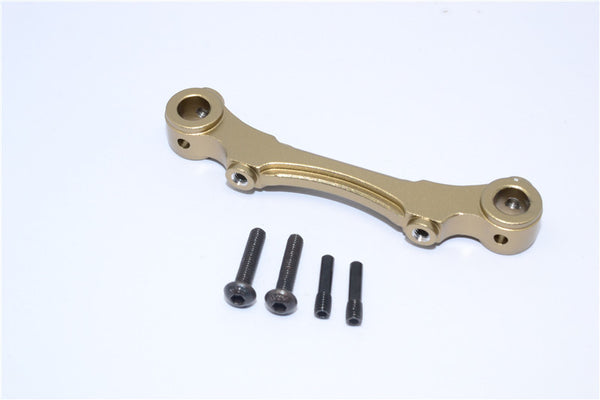 Axial Yeti Aluminum Front Body Post Mount - 1Pc Set Titanium