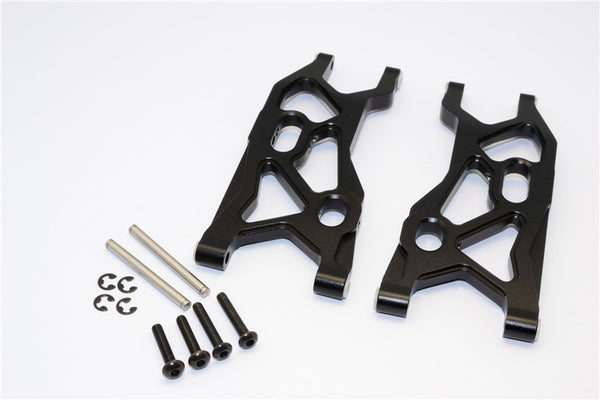 Axial Yeti Aluminum Front Lower Arm - 1 Pr Set Black