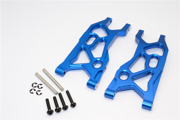 Axial Yeti Aluminum Front Lower Arm - 1 Pr Set Blue