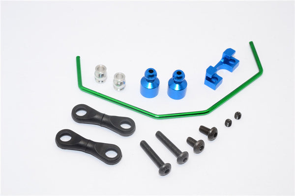 Axial Yeti Aluminum Anti-Roll Bar - 3Pcs Set Blue