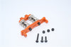 Axial Yeti Aluminum Front Bumper Absorber - 1 Set Orange