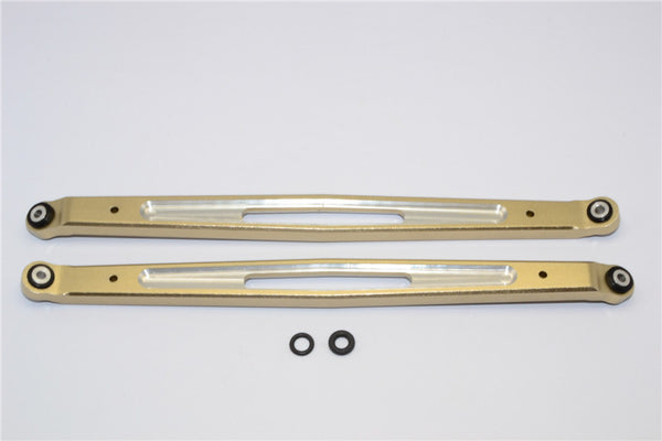 Axial Yeti XL Monster Buggy Aluminum Rear Upper Chassis Link Parts - 1Pr Titanium