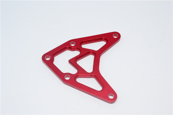 Axial Yeti XL Monster Buggy Aluminum Front Upper Plate - 1Pc Red